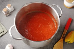 Густой кетчуп из помидоров на зиму