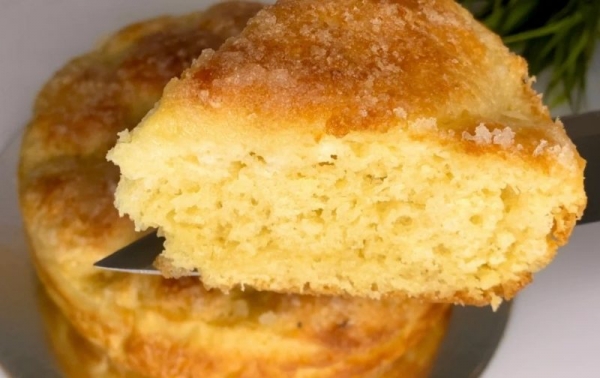 Сахарный пирог: нежный, как пух. Рецепт из моего детства