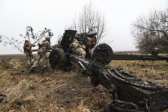 Украинские военные попали под «огненный дождь» в Марьинке