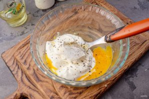 Цветная капуста в чесночном соусе запечённая под сыром