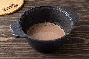 Пряный горячий шоколад