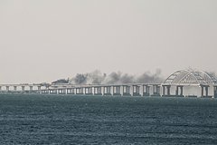 Оценен ущерб от пожара на Крымском мосту