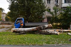 На улице Херсона сработало взрывное устройство