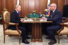 Путин и Чернышенко обсудили проблемы цифровизации