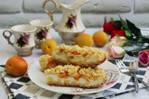 Королевская ватрушка с абрикосами