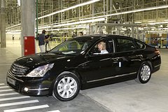 Российский завод Nissan начнет выпускать китайские автомобили