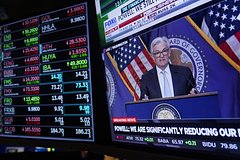 Американский фондовый рынок резко вырос