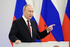 Путин назвал терактом ЧП с Крымским мостом