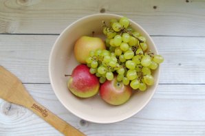 Варенье из яблок и винограда