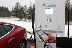 Сеть АЗС «Газпромнефть» открыла электрозарядные экспресс-станции в Ленобласти