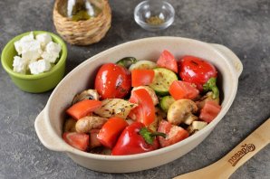 Запеченные овощи по-гречески