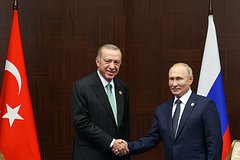 Озвучена возможная тема беседы Путина с Эрдоганом