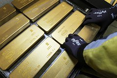 Россия поднялась на четвертое место в мире по объему золотовалютных резервов